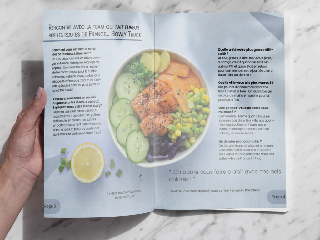 Crealine Studio – Création d’un magazine